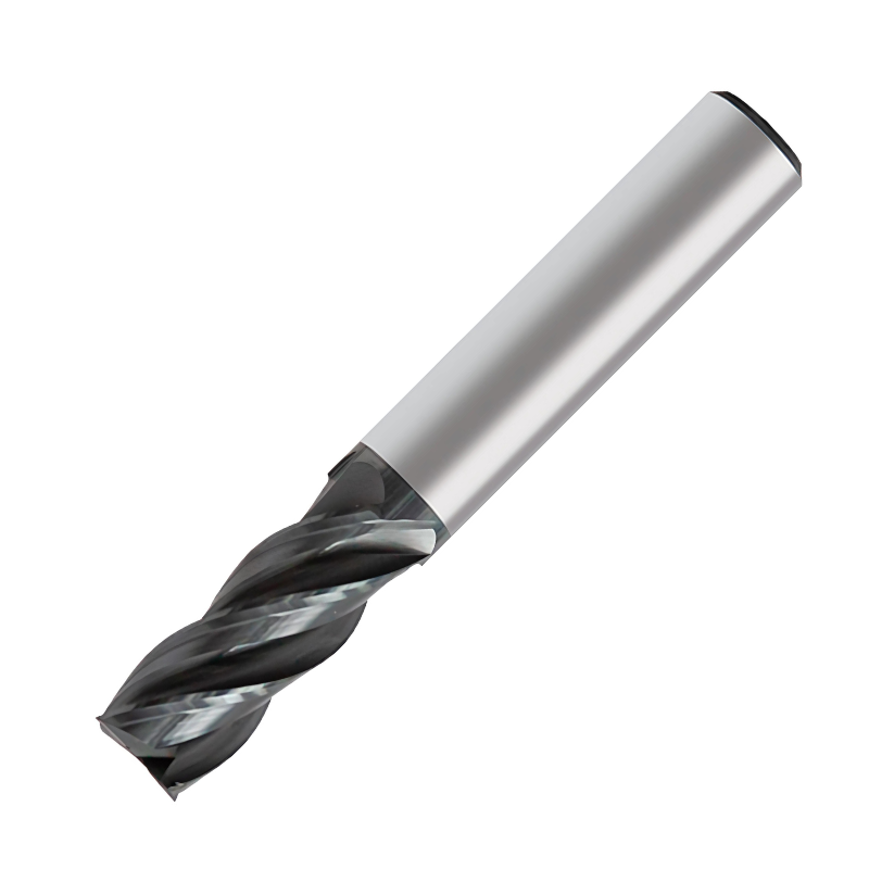 Europa Tools Carbide End Mill 4 Flute Square Edge - Standard Length - Heavy Cut - Pulsar DMX - 1mm