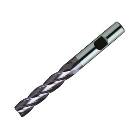 Europa Tools HSS-E End Mill - TiAlN Coated Multi Flute - Long Length - 20mm