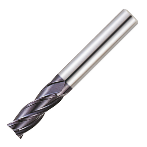 Europa Tools Carbide End Mill 4 Flute Square Edge - Long Length - Pulsar XL - 2mm