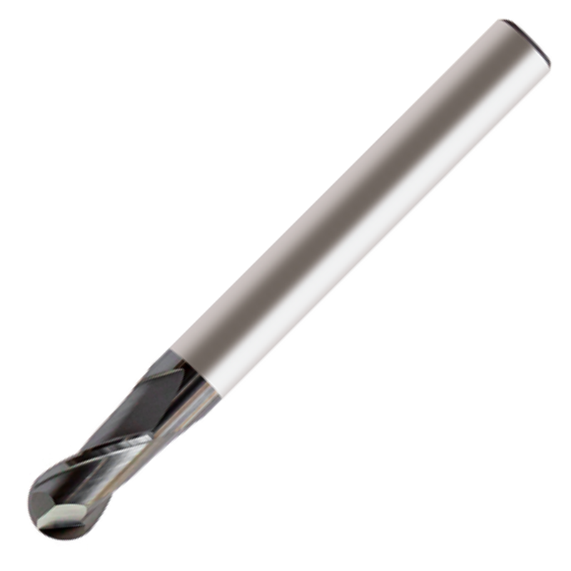 Europa Tools Carbide End Mill 2 Flute Corner Radius - Ball Nose - Pulsar XL - 1mm