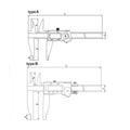 0-300mm / 0-12" Digital Caliper for Wide Measurements up to 1.5 Metres - 1136 Series (Insize) thumbnail 2