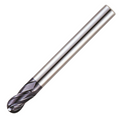 Europa Tools Carbide End Mill 4 Flute Corner Radius - Ball Nose - Long Length - Pulsar XL - 2mm thumbnail 1