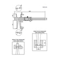 0-150-mm / 0-6" Digital Inside Groove Caliper - 1176 Series (Insize) thumbnail 2