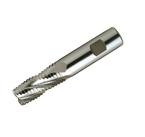 Europa Tools HSS-E Roughing End Mill - Uncoated Multi Flute - Short Length - 12mm