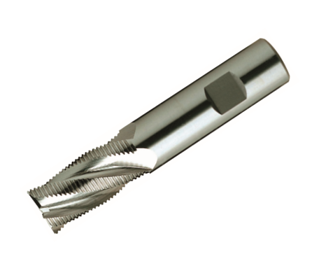 Europa Tools HSS-E Roughing End Mill - Uncoated Multi Flute Fine Pitch - Short Length - 14mm