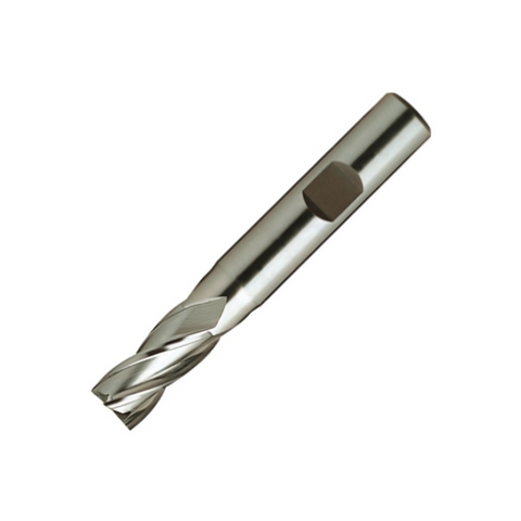 Europa Tools HSS-E Roughing End Mill - Ball Nose Multi Flute - Short Length Die-Sinking Cutter - 32mm