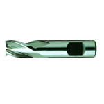 Europa Tools HSS-E End Mill - Uncoated 3 Flute With Flatted Shank - Short LengthThrow Away - 6.5mm