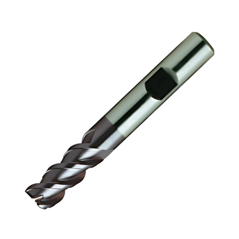 Europa Tools HSS-E End Mill - TiAlN Coated Multi Flute - Long Length - High Helix -5mm