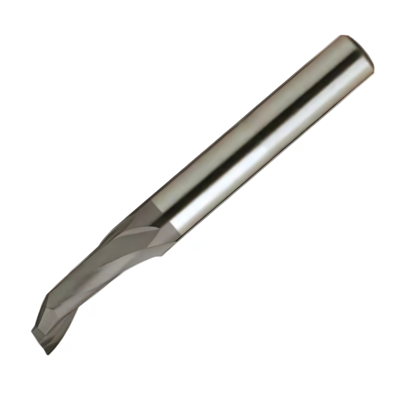 Europa Tools HSS Co5 Aluminium Router - TiAlN Coated Single Flute With Plain Shank- Short Length - 3mm