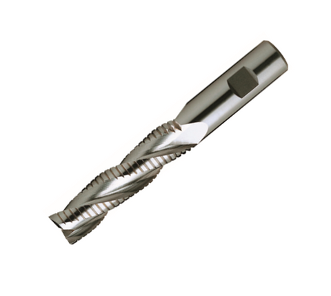 Europa Tools HSS-E Roughing-Finishing EndMill - Uncoated 3 Flute Long Length - 22mm