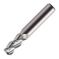 Europa Tools Carbide End Mill 3 Flute - Corner Radius Standard Length - For Aluminium - ALU XP - 3mm x R0.5 thumbnail 1