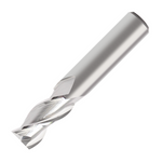Europa Tools Carbide End Mill 3 Flute - Square Edge For For Aluminium - Standard Length Mastermill AL-HPC - 25mm