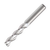 Europa Tools Carbide End Mill 3 Flute - Square Edge For For Aluminium - Long Length Mastermill AL-HPC - 6mm thumbnail 1