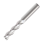 Europa Tools Carbide End Mill 3 Flute - Square Edge For For Aluminium - Long Length Mastermill AL-HPC - 6mm