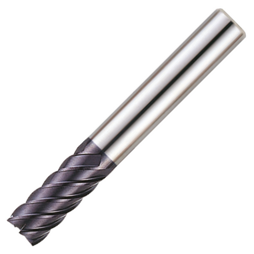 Europa Tools Carbide End Mill 6 Flute Square Edge - 45° Helix - Long Length - Pulsar XL - 10mm