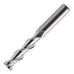 Europa Tools Carbide End Mill 2 Flute - Chamfer Edge - Long Length For Aluminium - ALU XP - 4mm