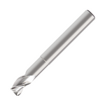 Europa Tools Carbide End Mill 3 Flute - Corner Radius With Extended Neck For For Aluminium - Long Length Mastermill AL-HPC - 10mm x R1.2