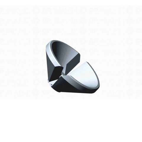 CP Gratex 90° Deburring Tool Head - 2 Flute - OD 22-42mm - ID 22-46mm - 90°