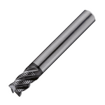 Europa Tools Carbide End Mill 4 Flute Rougher - Long Length - Plain - Pulsar DMX - 8mm