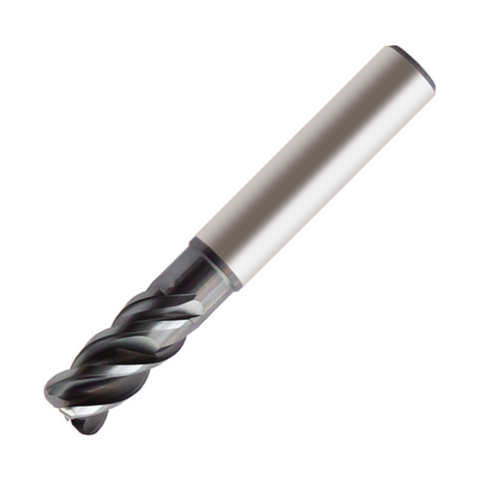 Europa Tools Carbide End Mill 4 Flute Corner Radius - Double Core - Mastermill VXD - 20mm x R4
