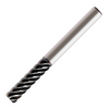 Europa Tools Carbide End Mill 6 Flute Corner Radius - Long Length - Mastermill VX6 - 6mm x R0.5 thumbnail 1