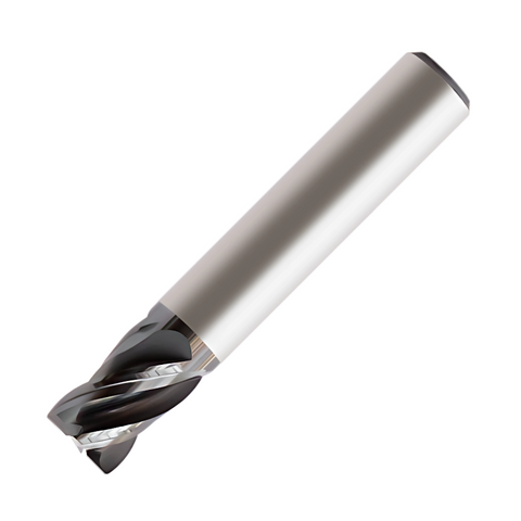Europa Tools Carbide End Mill 4 Flute Chamfer Edge - Short Length - Mastermill VX - 10mm (10mm Shank)