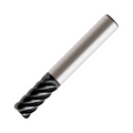 Europa Tools Carbide End Mill 6 Flute Corner Radius - Standard Length - Mastermill VX6 - 6mm x R0.5 thumbnail 1