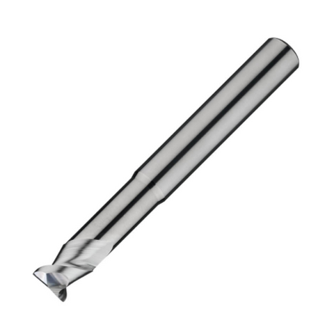 ITC Carbide End Mill Square Edge 2031 - 2 Flute 55° Helix With Trace Of Land with Wiper Flats - Non-Ferrous - 20mm