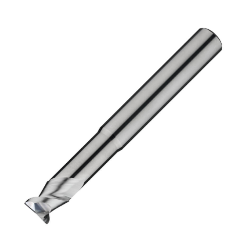 ITC Carbide End Mill Square Edge 2031 - 2 Flute 55° Helix With Trace Of Land with Wiper Flats - Non-Ferrous - 6mm