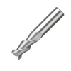 ITC Carbide End Mill Square Edge 2041 - 2 Flute 55° Helix Trace of Land With Wiper Flats - Non-Ferrous - 3mm thumbnail 1