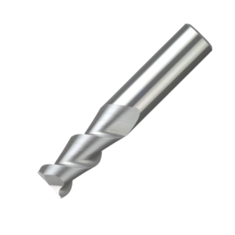 ITC Carbide End Mill Square Edge 2041 - 2 Flute 55° Helix Trace of Lan ...