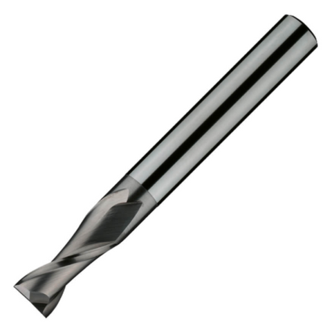 ITC Carbide End Mill Square Edge 2071 - 2 Flute 30° Helix With Facet Relief & Diamond Coating - Composites - 10mm