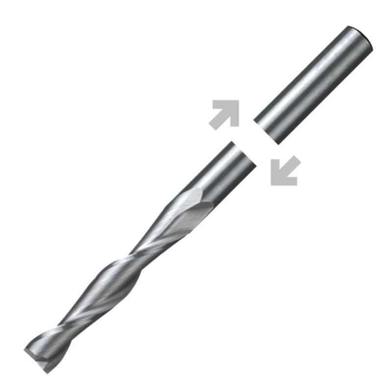 ITC Carbide End Mill Square Edge 2121 - 2 Flute 30° Helix With Facet Relief - General Purpose - 6mm