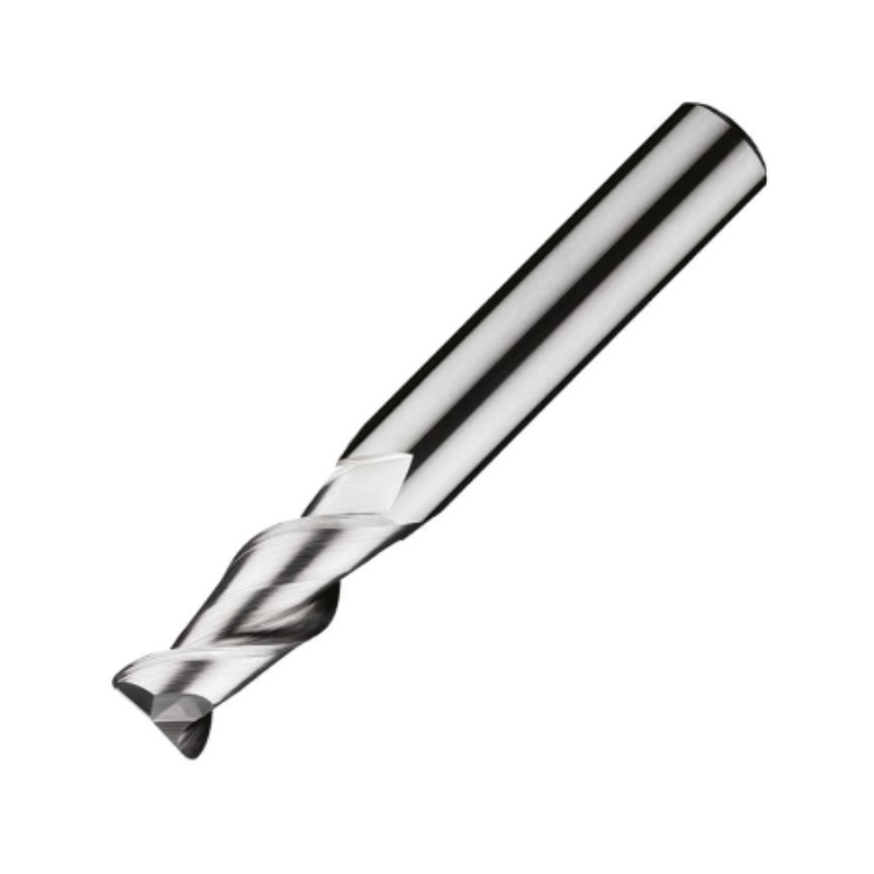 ITC Carbide End Mill Corner Radius 2161 - 2 Flute 45° Helix With Facet Relief & Radius - Non-Ferrous - 3mm x R0.25