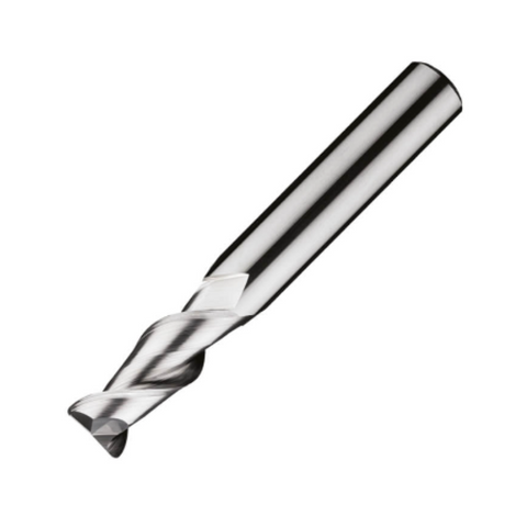 ITC Carbide End Mill Corner Radius 2161 - 2 Flute 45° Helix With Facet Relief & Radius - Non-Ferrous - 20mm x R2.5