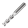 ITC Carbide End Mill Corner Radius 2201 - 2 Flute 45° Helix With Facet Relief & Radius - Non-Ferrous - 3mm x R0.25 thumbnail 1
