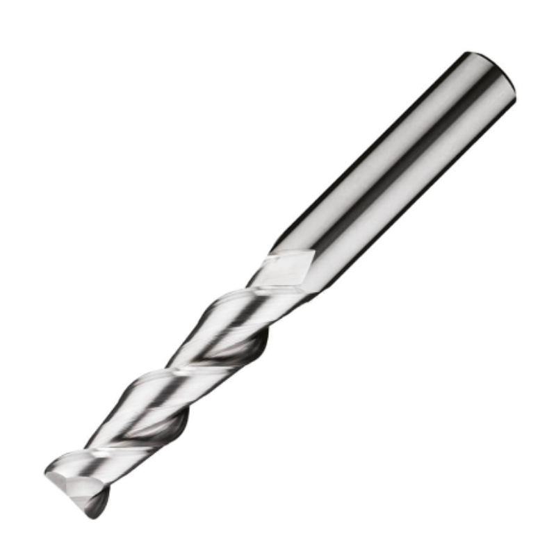 ITC Carbide End Mill Corner Radius 2201 - 2 Flute 45° Helix With Facet Relief & Radius - Non-Ferrous - 3mm x R0.25