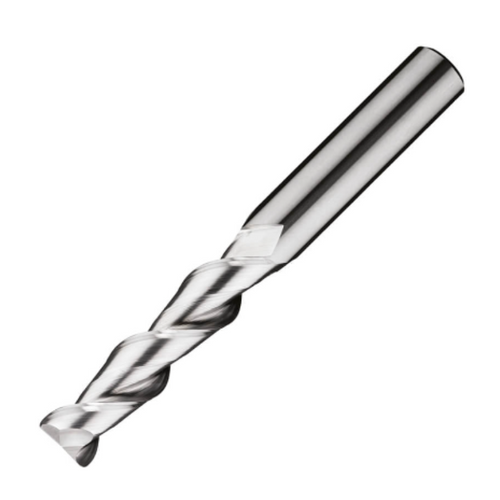 ITC Carbide End Mill Corner Radius 2201 - 2 Flute 45° Helix With Facet Relief & Radius - Non-Ferrous - 16mm x R2