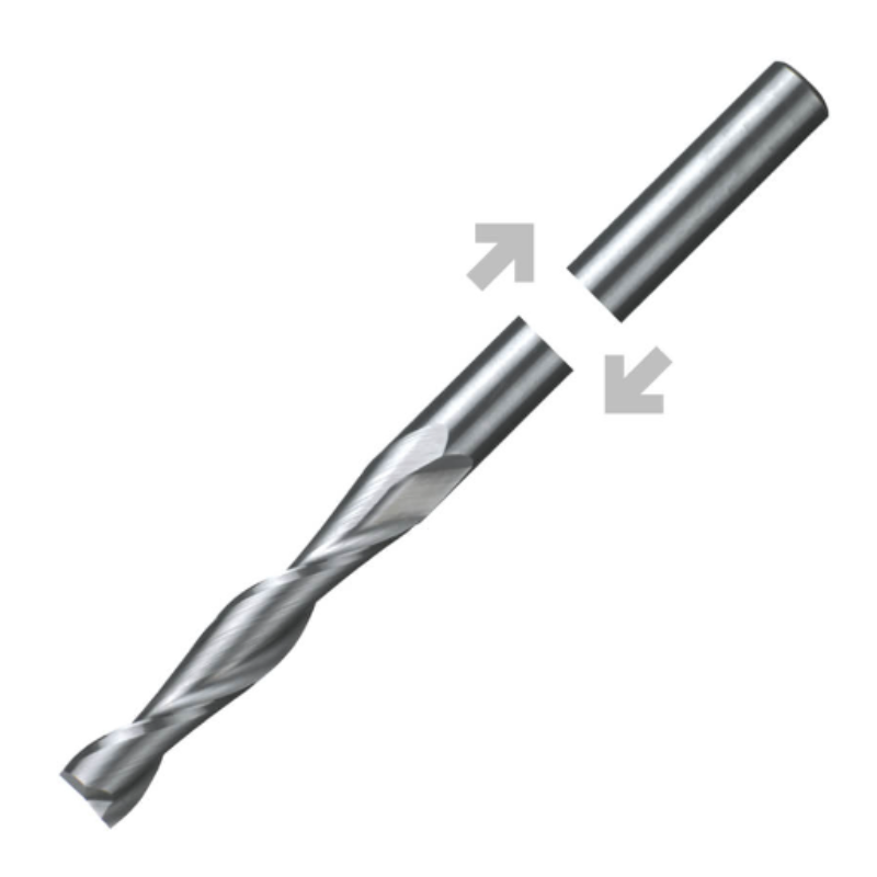ITC Carbide End Mill Square Edge 2631 - 2 Flute 30° Helix With Facet Relief - General Purpose - 3mm