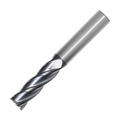 OSG Carbide 4 Flute End Mill Square TiAlN Coated - Long Length Centre Cutting For General Applications - 3mm thumbnail 1