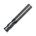 OSG Carbide 4 Flute End Mill Corner Radius TiAlN Coated - Regular Length Centre Cutting For General Applications - 4mm x R1.5