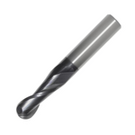 OSG Carbide 2 Flute End Mill Ball Nose TiAlN Coated - Regular Length Centre Cutting For General Applications - 5mm