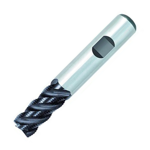 OSG Carbide 4 Flute End Mill Rougher TiAlN Coated - Regular Length For General Applications - 20mm