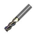 OSG Carbide 3 Flute End Mill Corner Radius - For Aluminium - 3mm x R0.25 thumbnail 1