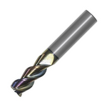 OSG Carbide 3 Flute End Mill Corner Radius DLC Coated - For Aluminium - 20mm x R1.25