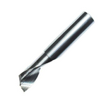 OSG Carbide Single Flute End Mill Centre Cutting - Short Length - For Plastics & Aluminium - 8mm