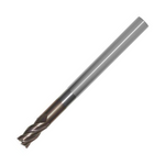OSG Carbide 4 Flute End Mill Square Edge TiSlN Coated - Long Length For Exotic Materials - 10mm