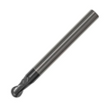 OSG Carbide 2 Flute Ball Nose End Mill - Regular Length - For Titanium & Difficult  Applications - 3mm thumbnail 1