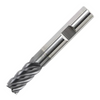 OSG Variable Lead Optimal Flute Shape Endmill Corner Radius - Weldon Shank - For Smooth Evacuation of Chips - 6mm x R0.25 thumbnail 1