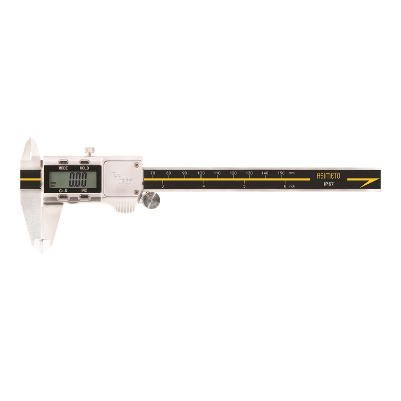 Asimeto Digital Vernier - IP67 - 305 Series - 0-150mm